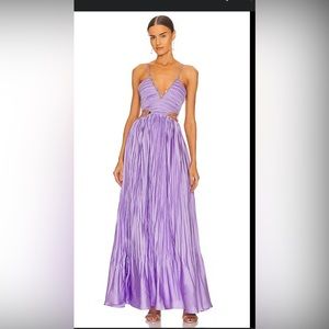 SIMKHAI Marlo Maxi Dress in Lavender